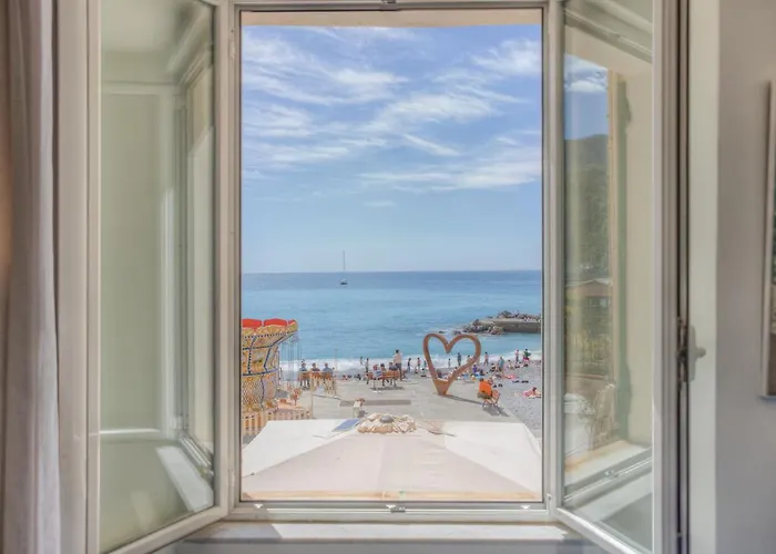 House Nel Cuore Con Vista Mare Lägenhet Camogli