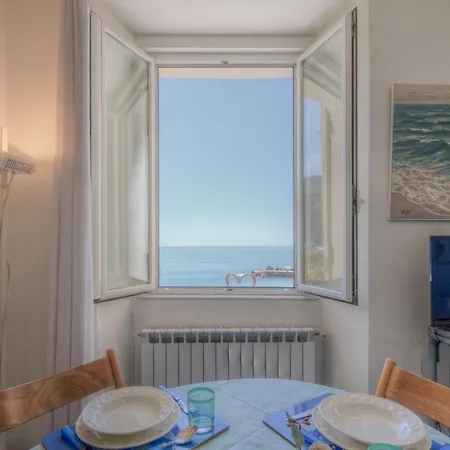House Nel Cuore Con Vista Mare Camogli