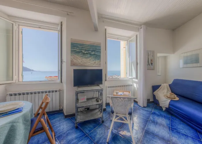 House Nel Cuore Con Vista Mare Camogli